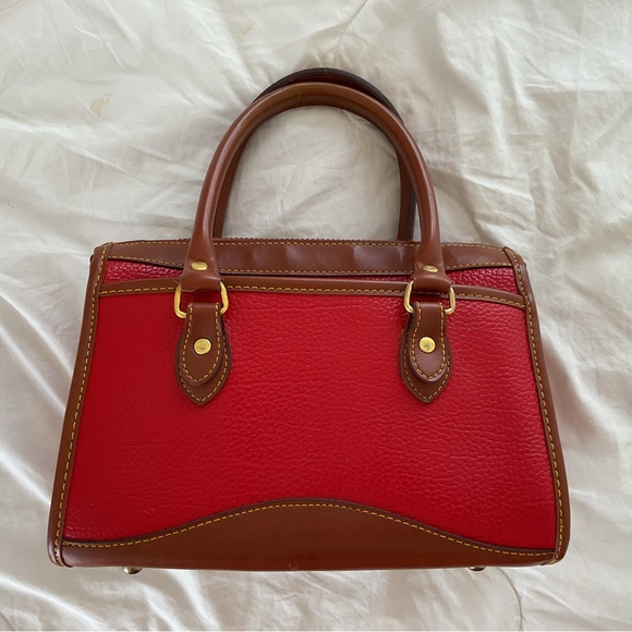 Dooney & Bourke / Red leather bag - Picture 8 of 9